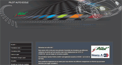 Desktop Screenshot of pilot-auto-ecole.com