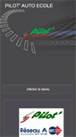 Mobile Screenshot of pilot-auto-ecole.com
